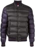 Moncler 'bradford' Varsity Jacket, Men's, Size: 1, Green, Feather Down/polyamide
