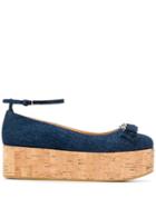 Salvatore Ferragamo Varina To Jeans Pumps - Blue