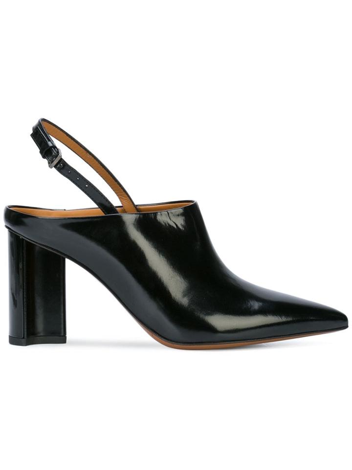 Clergerie Slingback Mules - Black