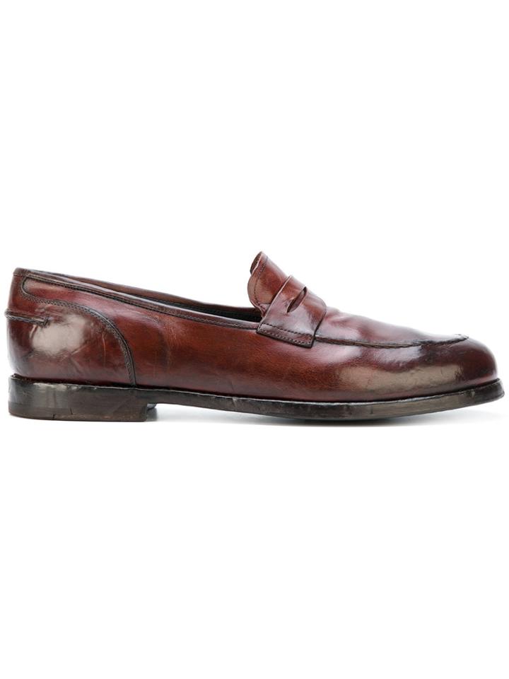 Alberto Fasciani Ulisse Penny Loafers - Brown