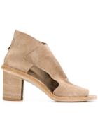 Officine Creative Boot Style Open Toe Sandals - Nude & Neutrals