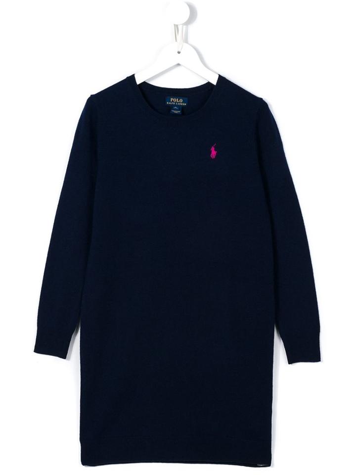 Ralph Lauren Kids Jumper Dress, Toddler Girl's, Size: 4 Yrs, Blue