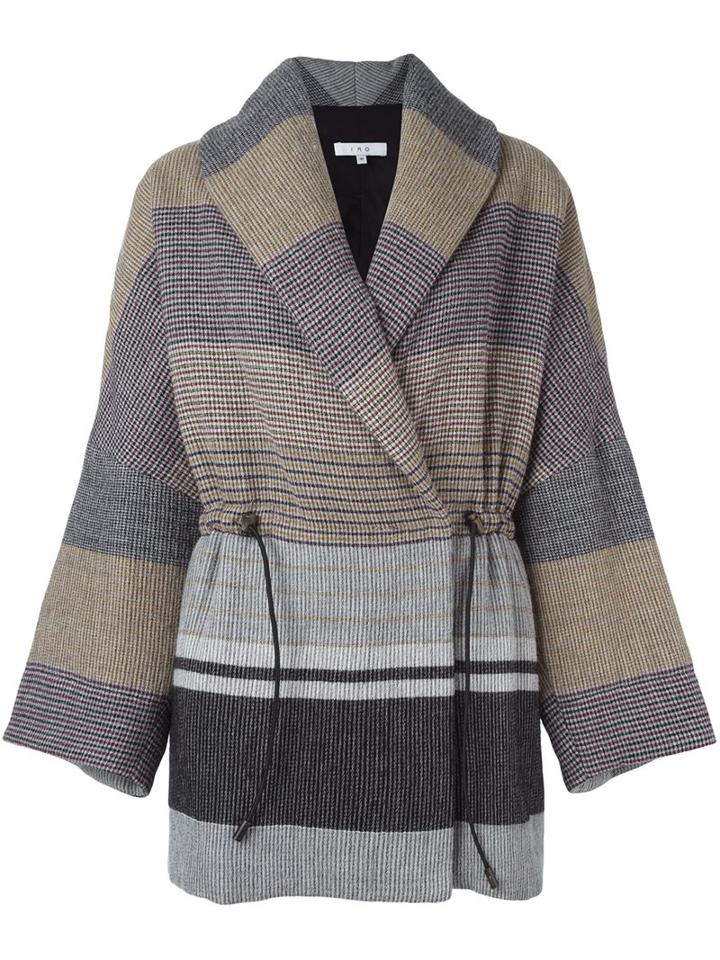 Iro Oversize Dogtooth Coat