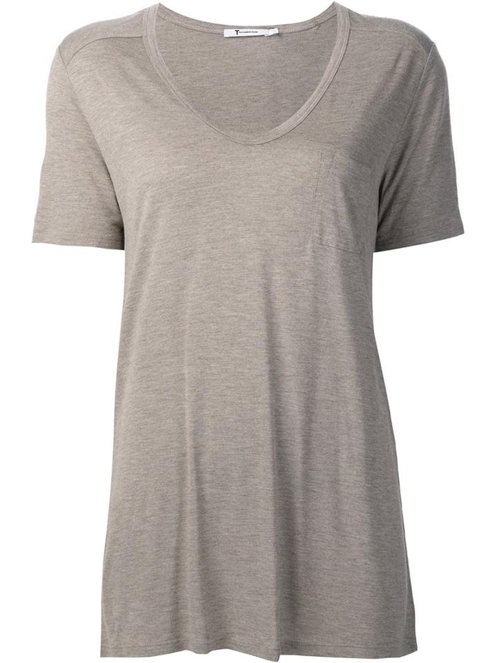 T By Alexander Wang V-neck Top