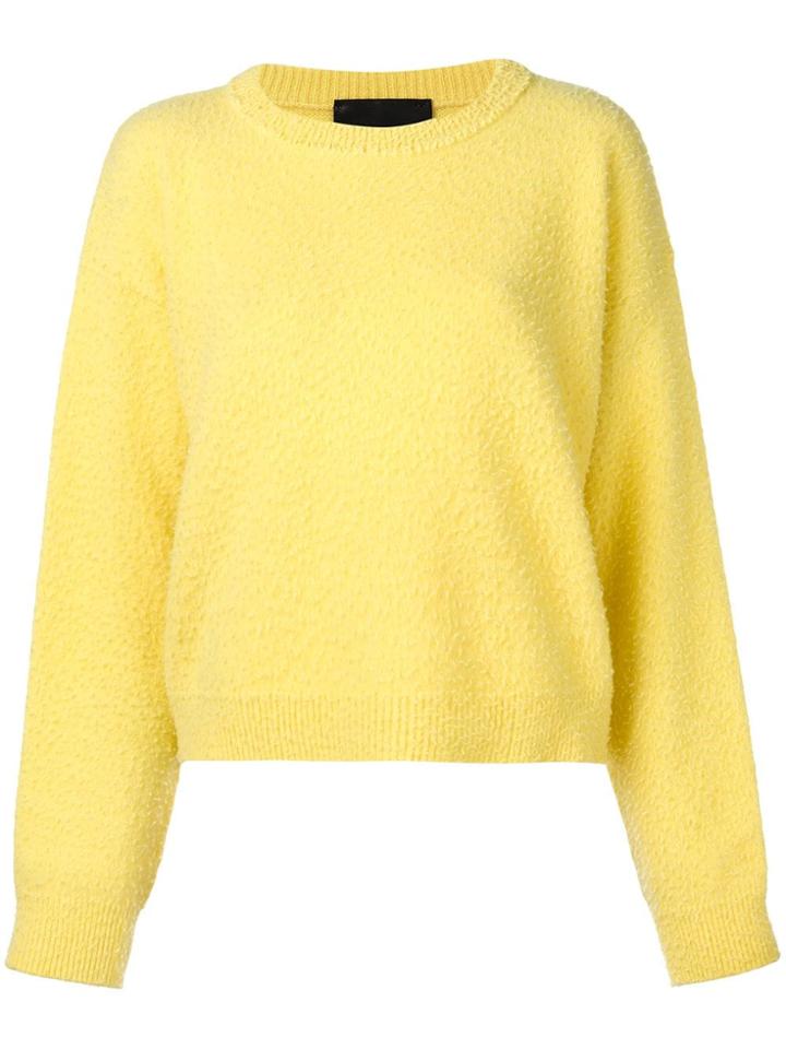 Erika Cavallini Round Neck Jumper - Yellow & Orange