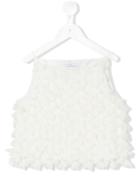 Señorita Lemoniez - Toe Top - Kids - Polyester - 10 Yrs, White