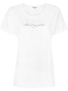 Ann Demeulemeester Slogan-detail T-shirt - White
