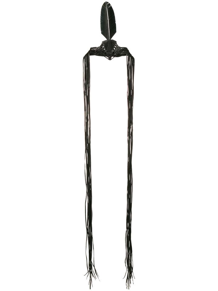 Caravana Zipacna Feather Headband - Black