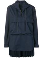 Sportmax Front Large Pocket Windbreaker - Blue