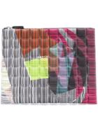 No Ka' Oi Printed Waffled Pouch - Orange