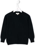 Cashmirino Crew Neck Jumper, Toddler Boy's, Size: 12 Mth, Blue