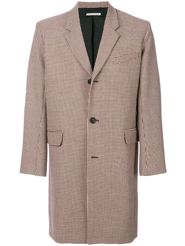 Paul & Joe Checked Tweed Coat - Multicolour