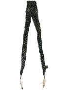 Roberto Cavalli - Feather Scarf - Women - Silk/polyester/feather - One Size, Black, Silk/polyester/feather