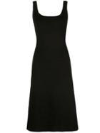 Narciso Rodriguez Knitted Midi Dress - Black