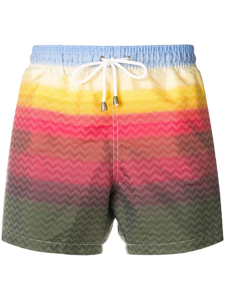 Missoni Gradient Swim Shorts - Multicolour