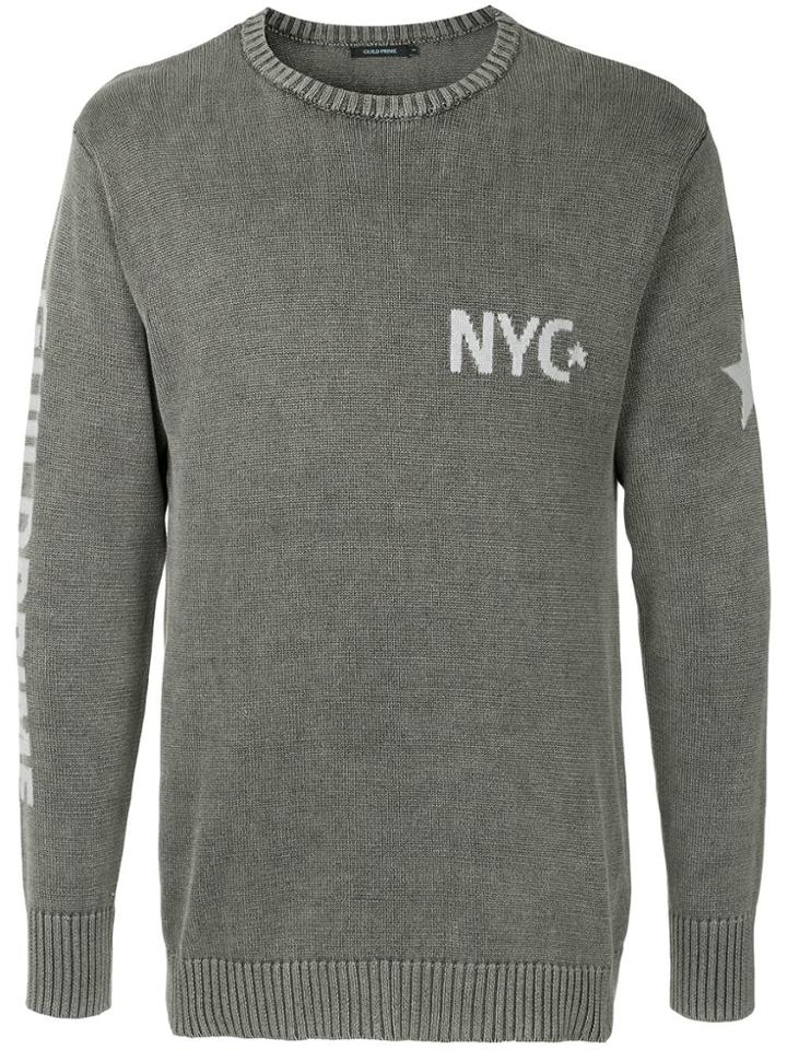 Guild Prime Nyc Brand Sweater - Grey