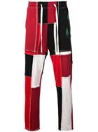 Maison Mihara Yasuhiro Colour Block Jersey Trousers - Multicolour