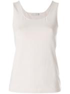Le Tricot Perugia Basic Tank Top - Nude & Neutrals