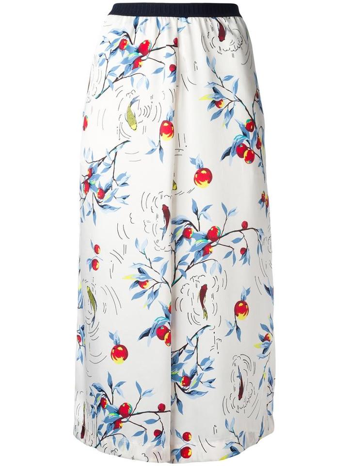 Antonio Marras Wide Leg Trousers, Women's, Size: 1, White, Polyester/viscose