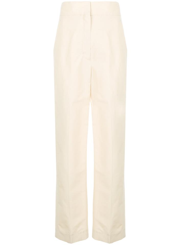 Ports 1961 High-waist Tailored Trousers - Nude & Neutrals