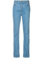 Marques'almeida Classic Slim-fit Jeans - Blue