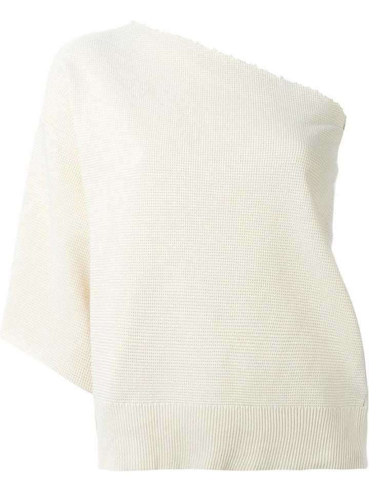 Bark Raw Edge Top, Women's, Size: M, Nude/neutrals, Cotton