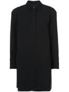 Alexander Wang Shirt Dress With Appliqués - Black