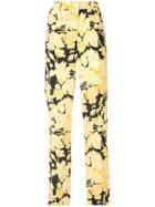 Stine Goya Floral High Waist Trousers - Yellow
