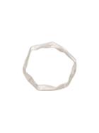 Niza Huang Crush Stacking Ring - Silver