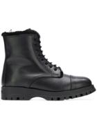 Prada Milano Ankle Boots - Black