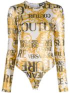 Versace Jeans Couture Logo Print Bodie - Gold