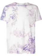 Saint Laurent Tie Dye T-shirt, Men's, Size: S, White, Cotton