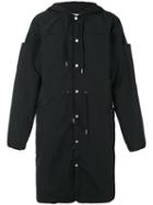 Telfar - Hooded Parka - Men - Nylon - Xs, Black, Nylon