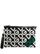 Dolce & Gabbana Dg Mania Print Pouch - Black