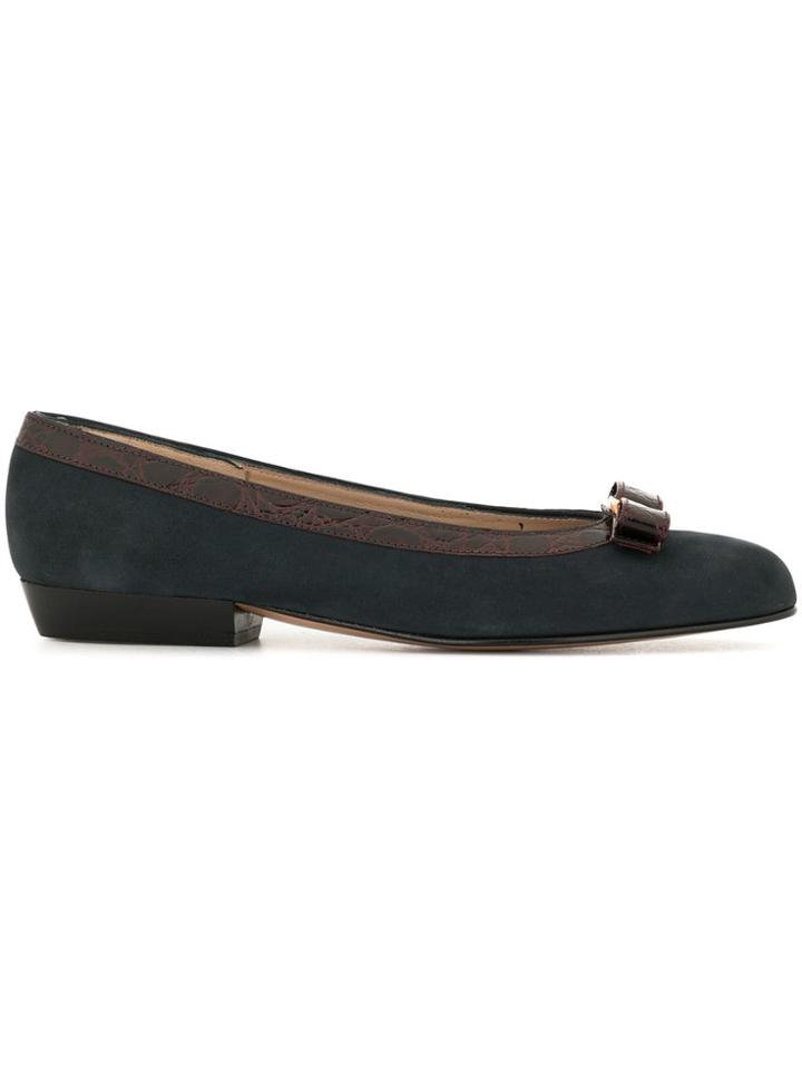 Salvatore Ferragamo Vintage Shoes Pumps - Blue