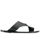 Atp Atelier Cutout Sandals - Black
