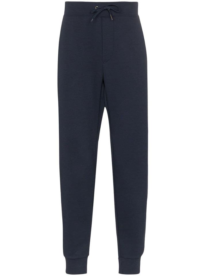 Polo Ralph Lauren Logo-embroidered Joggers - Blue