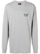 Stussy One World Sweatshirt - Grey