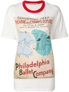 Acne Studios Ballet Print T-shirt - White