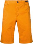 Pt01 - Bermuda Shorts - Men - Cotton/spandex/elastane - 46, Yellow/orange, Cotton/spandex/elastane
