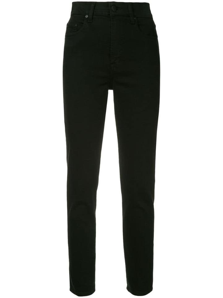 Nobody Denim High Rise Regular Jeans - Black