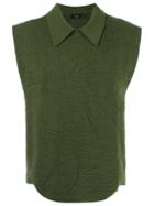 Gig Texturized Knit Blouse, Women's, Size: Pp, Green, Lurex/polyamide/viscose