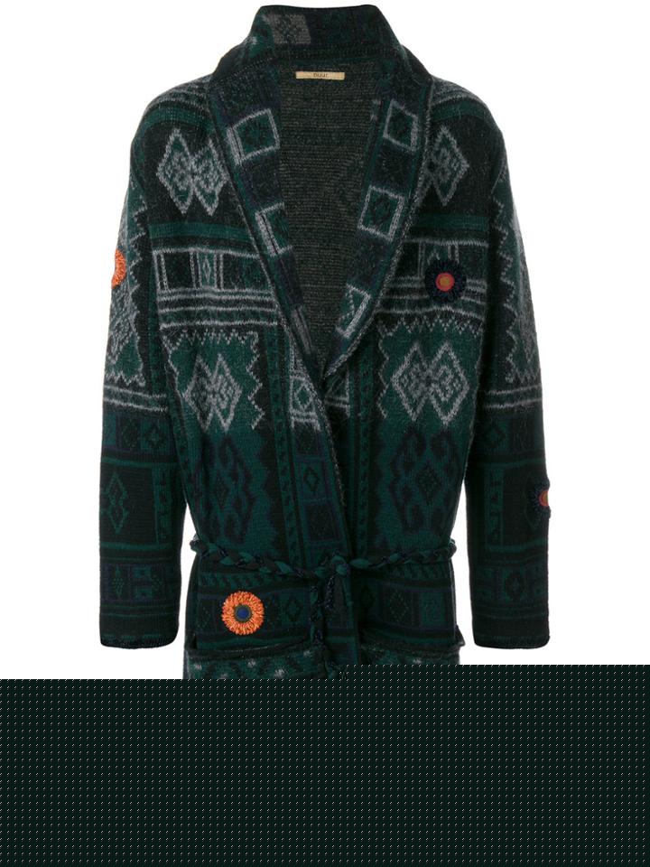 Zanone V Neck Cardigan - Grey