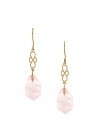 Wouters & Hendrix 'my Favourite' Rose Quartz Earrings