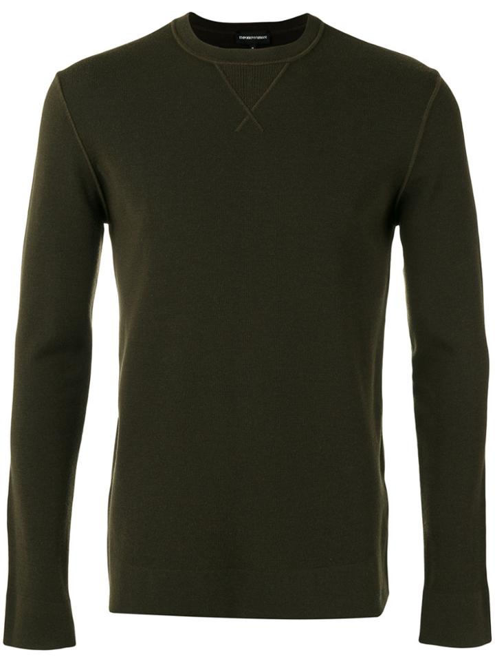 Emporio Armani Crew-neck Jumper - Green