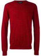 Slim Striped Sweater - Men - Cashmere - S, Red, Cashmere, Alexander Mcqueen