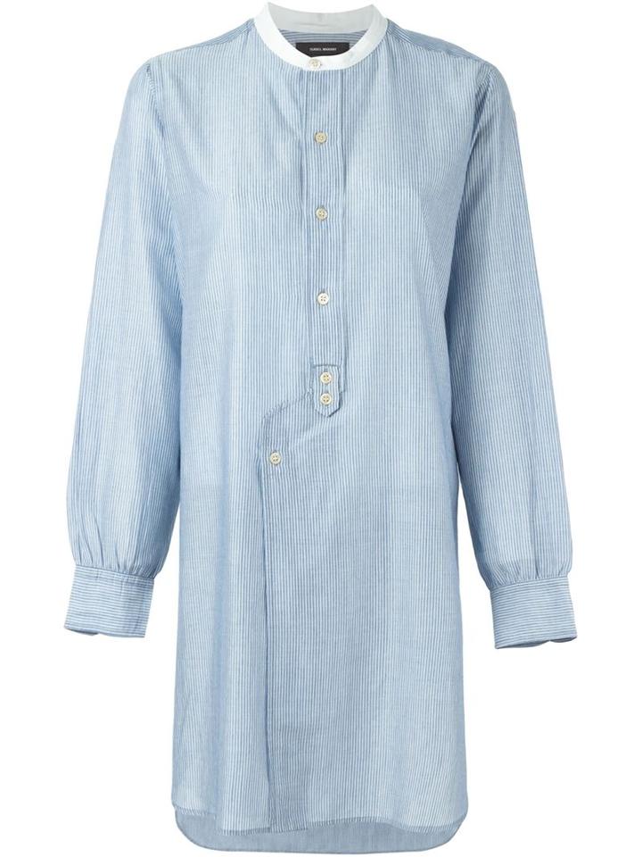 Isabel Marant Oversized Shirt, Women's, Size: 40, Blue, Cotton/lyocell