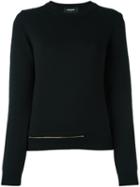 Dsquared2 'f7' Sweatshirt, Women's, Size: Xs, Black, Virgin Wool