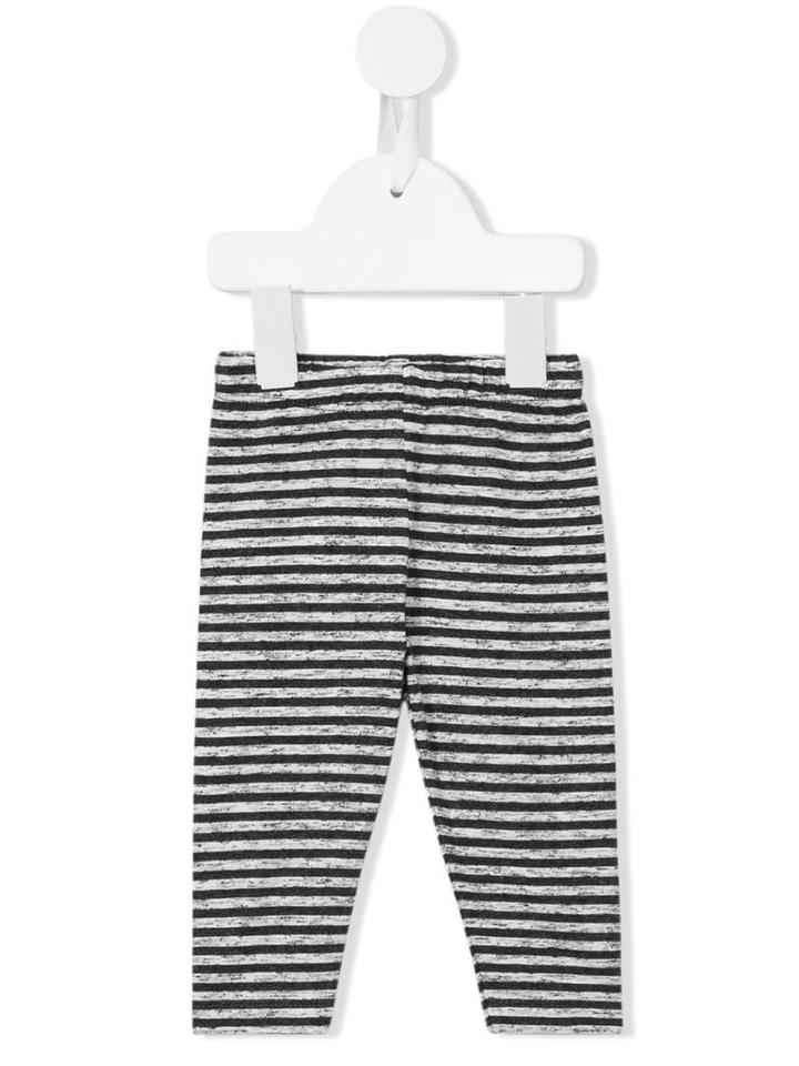 Gold - Striped Leggings - Kids - Cotton/viscose - 3 Mth, Black