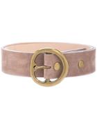 B-low The Belt Rounded Buckle Belt - Brown